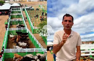 Prefeito de Paulistana inaugura novos currais no Parque de Exposição da região (Foto: Reprodução)