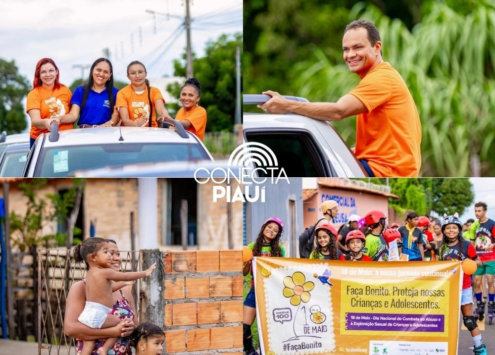 Prefeitura de José de Freitas realiza grande carreata em alusão ao 18 de Maio