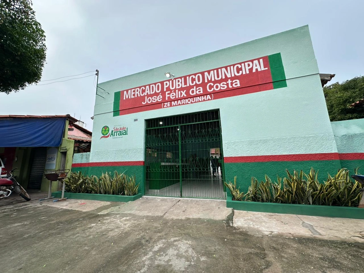 Prefeitura reinaugura Mercado Público de São João do Arraial na semana do trabalhador