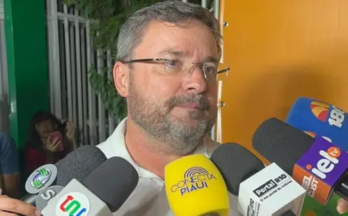Presidente estadual do PT, Fábio Novo