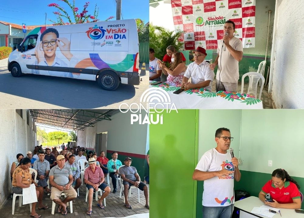 Projeto Visão em Dia leva atendimento oftalmológico gratuito a São João do Arraial