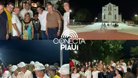 Rafael entrega estádio, asfaltamento e destaca novos investimentos em Água Branca (Foto: Conecta Piauí)