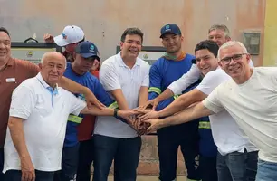 Rafael entrega obras de asfaltamento em Valença e Inhuma neste sábado (Foto: Reprodução)