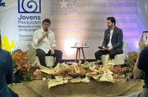 Rafael Fonteles destaca papel da matemática durante congresso em Teresina (Foto: Conecta Piauí)