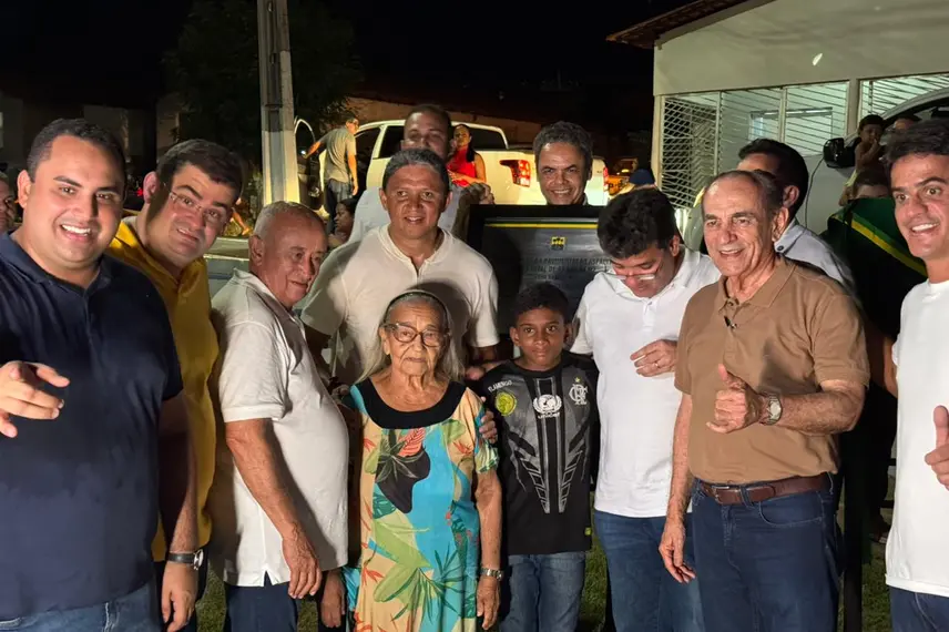 Rafael Fonteles entrega estádio, asfaltamento e destaca novos investimentos em Água Branca