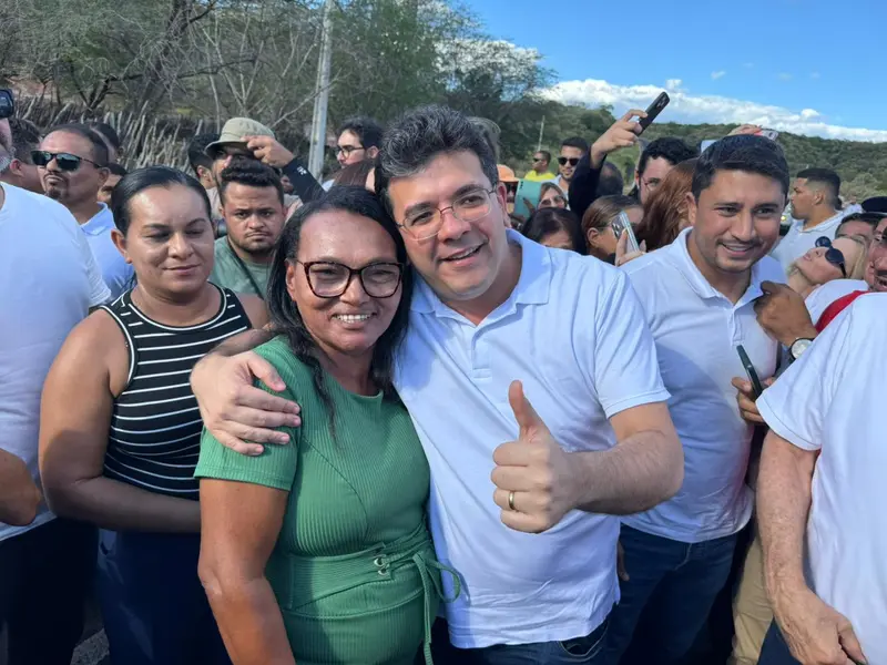 Rafael Fonteles inaugura PI-264 e anuncia investimentos em Tamboril do Piauí