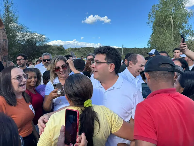 Rafael Fonteles inaugura PI-264 e anuncia investimentos em Tamboril do Piauí