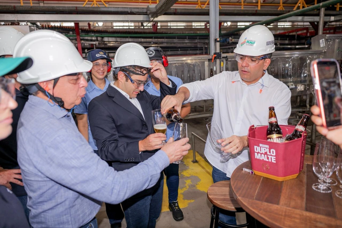 Rafael Fonteles visita Ambev e destaca investimento de R$ 30 milhões em Teresina