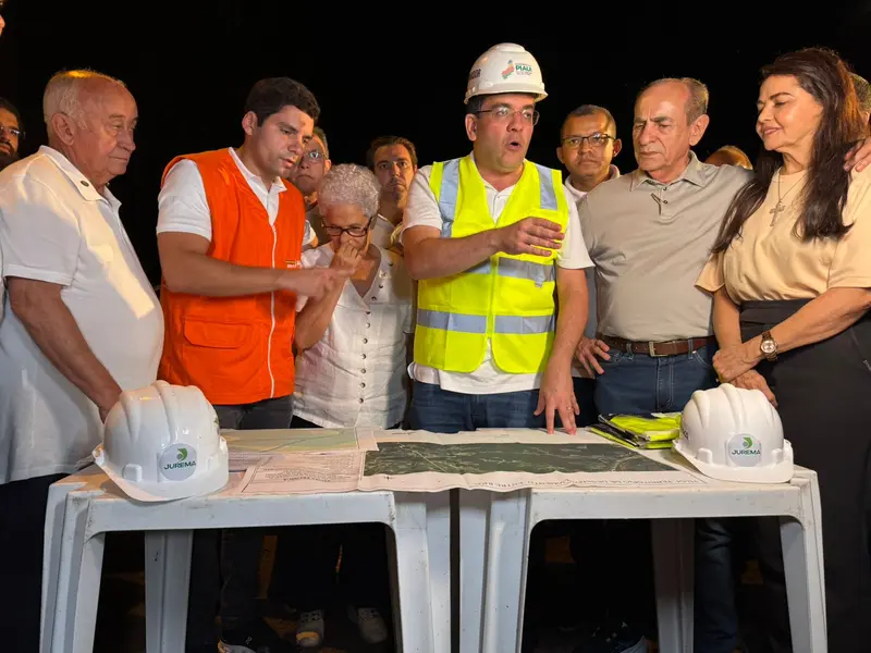 Rafael visita obras e anuncia retorno do campus presencial da Uespi em União