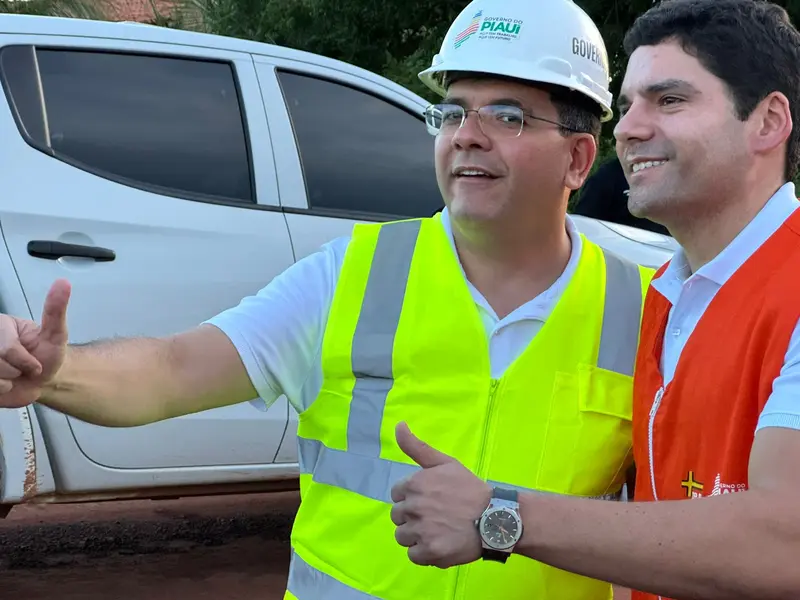 Rafael visita obras e anuncia retorno do campus presencial da Uespi em União