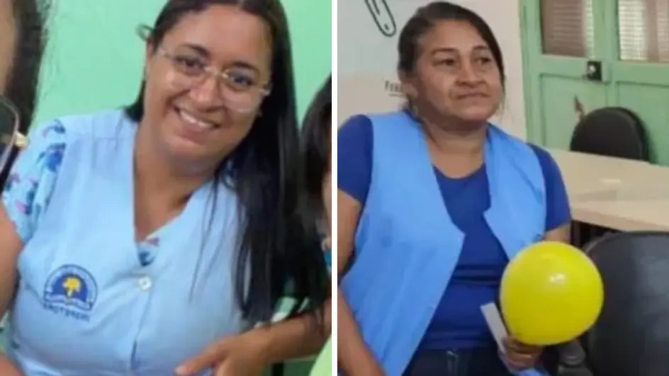 Raquel Sales Feitosa, de 36 anos, e Alzenir Pereira, de 56 anos, conhecida como Tia Zena