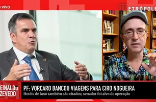 Reinaldo Azevedo diz que emenda de Ciro agrava situação em investigação (Foto: Reprodução Metrópoles)