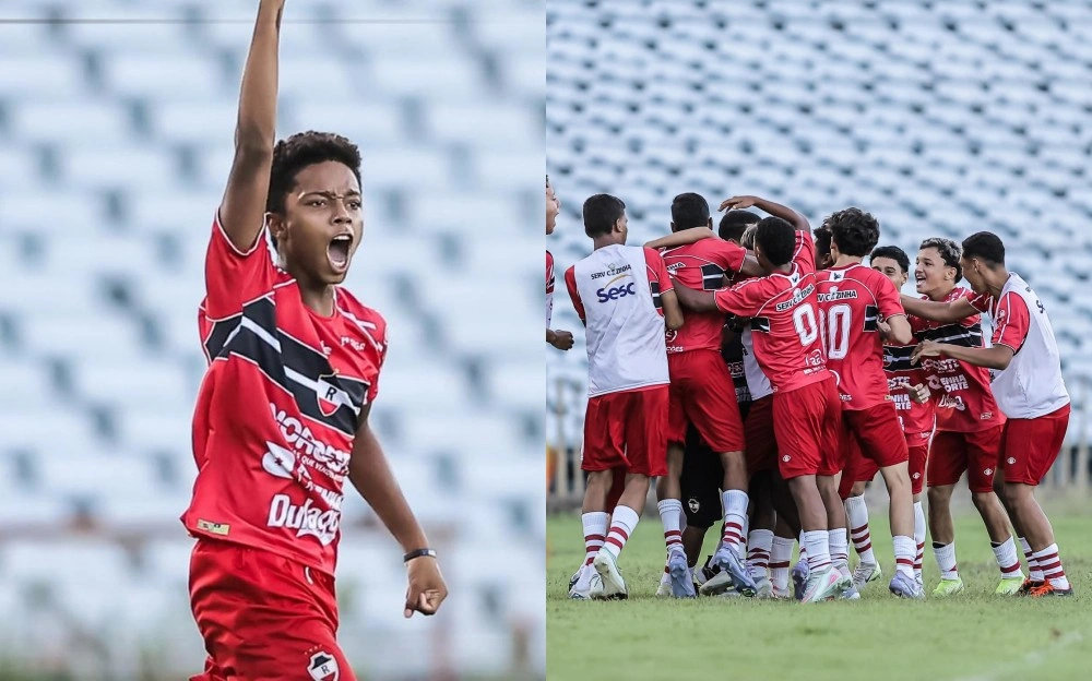 River vence Piauí, entra no G-4 e embolha disputa no Sub-15