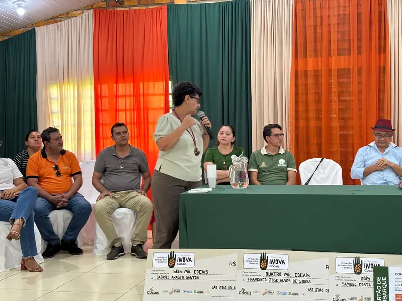 SAF premia jovens do Concurso Inova Cocais em São João do Arraial