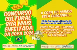 São Raimundo Nonato lança concurso ‘Rua Mais Enfeitada’ para a Copa (Foto: Reprodução)