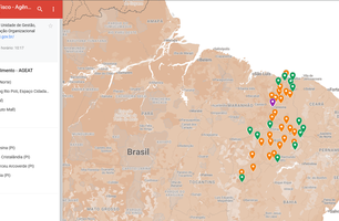 Sefaz lança mapa digital com endereços de unidades em todo o Piauí (Foto: Reprodução)
