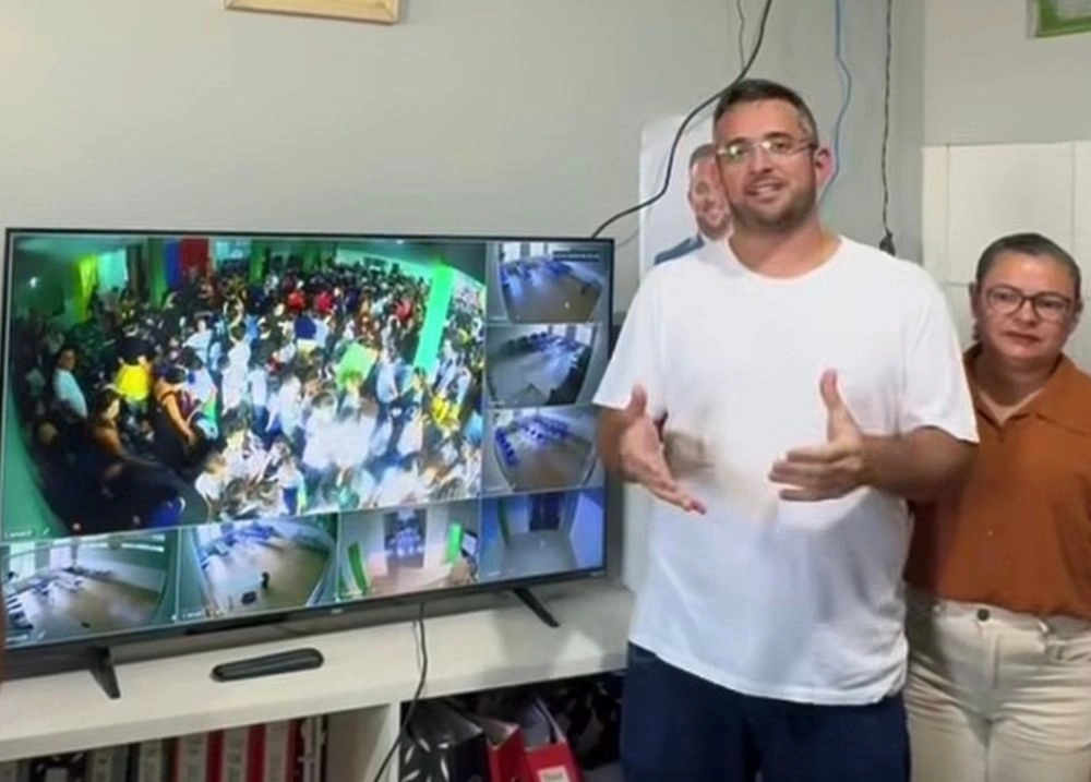 Segurança: Morro do Chapéu implanta monitoramento em escolas da rede municipal