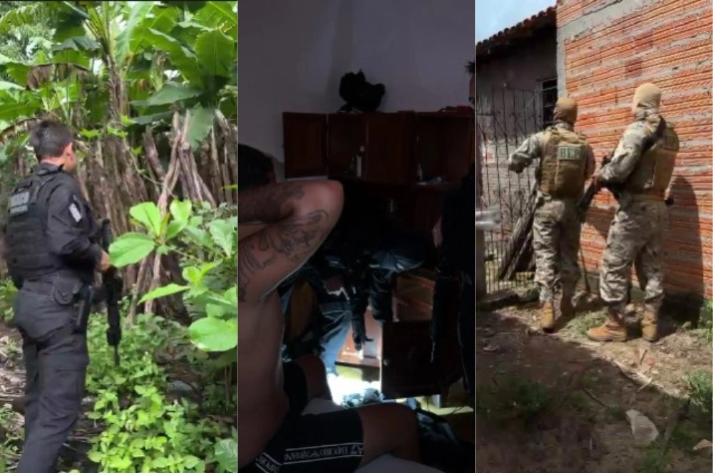 Sete pessoas são presas durante operação contra organização criminosa no Piauí