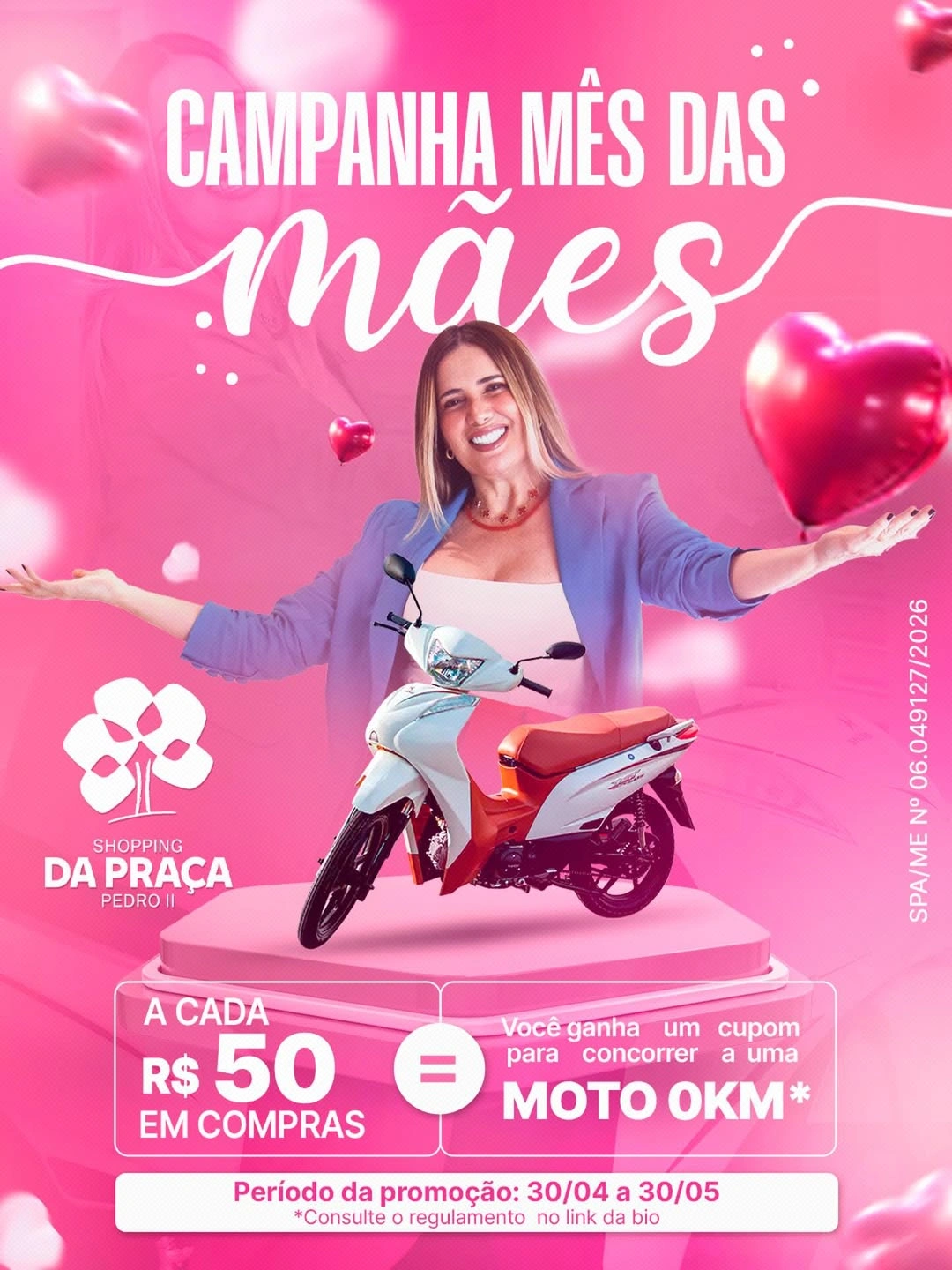 Shopping da Praça Pedro II lança campanha de Dia das Mães em Teresina