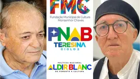 Silvio Mendes e Aurélio Melo (Foto: Reprodução)