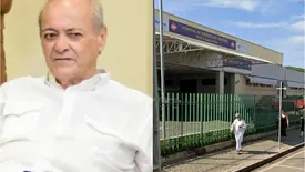 Silvio Mendes e o Hospital de Urgência de Teresina (Foto: Reprodução)