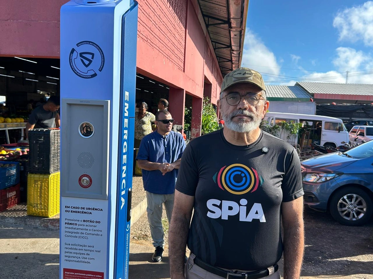 SSP-PI inaugura totem inteligente com botão do pânico na Nova Ceasa em Teresina