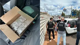 SSP prende suspeito e desarticula depósito de drogas durante operação em Teresina (Foto: Reprodução)