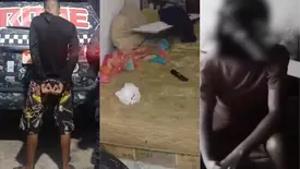 Suspeito de manter adolescente em cárcere privado é preso em Teresina (Foto: Reprodução/PMPI)