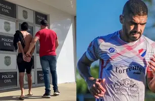 Suspeito de matar ex-jogador de futebol na Bahia é preso no Sul do Piauí (Foto: Reprodução)