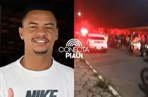 Suspeito morre após confronto com a polícia na Avenida 3, em Timon (Foto: Reprodução)