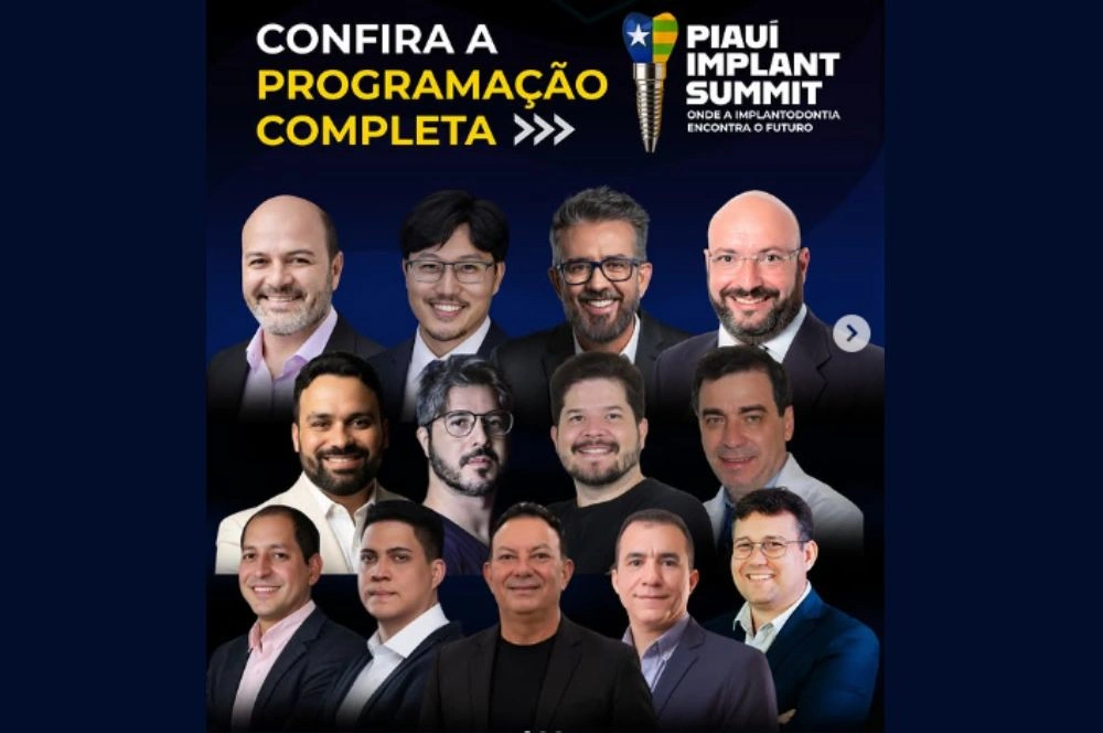Teresina recebe primeiro congresso de implantodontia no Piauí nesta sexta (29)
