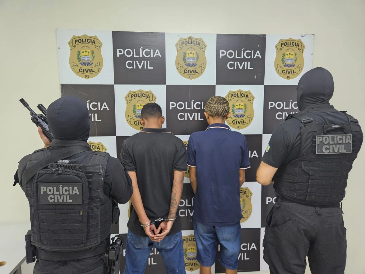 Trio investigado por série de roubos de ouro são presos em Teresina