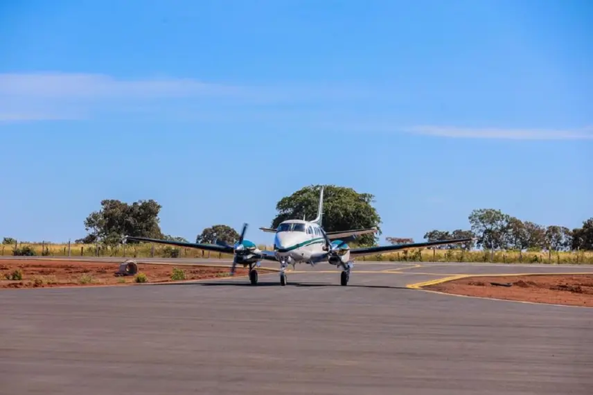 UTI aérea é acionada horas após inauguração de pista com balizamento noturno no PI