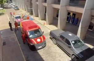 Vazamento de gás de pimenta Alepi (Foto: Reprodução)