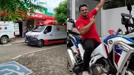 Vendedor de motos fica gravemente ferido em acidente na BR-343, em Campo Maior (Foto: Reprodução)