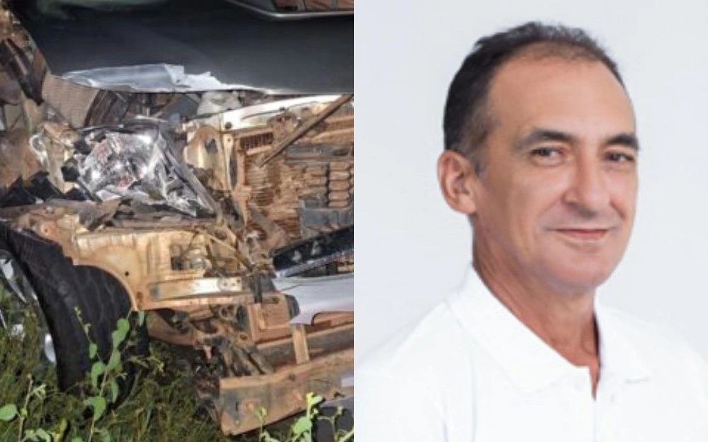 Vereador de Jatobá do Piauí colide com jumento na BR-343 e escapa sem ferimentos
