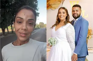 Walkíria Estarley e seu ex, Lucas Nascimento (Foto: Reprodução)