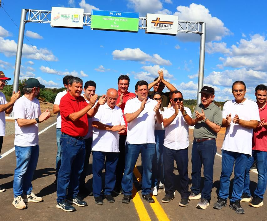 Wellington Dias e Rafael Fonteles inauguram obras e fortalecem desenvolvimento no interior do Piauí