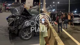 Acidente entre oito veículos na BR-316 deixa dois motociclistas feridos (Foto: Reprodução)