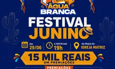Água Branca abre inscrições para Festival Junino 2026 com R$ 15 mil em prêmios