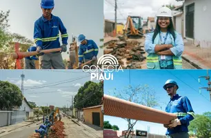 Águas de Teresina implanta 33 quilômetros de novas redes de esgoto em seis meses (Foto: Assessoria)