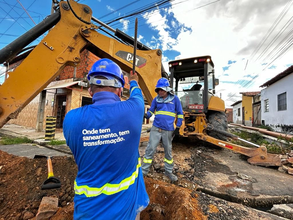Águas de Teresina implanta 33 quilômetros de novas redes de esgoto