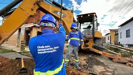 Águas de Teresina implanta 33 quilômetros de novas redes de esgoto (Foto: Divulgação)