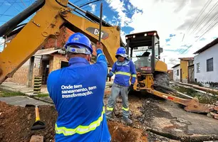 Águas de Teresina implanta 33 quilômetros de novas redes de esgoto (Foto: Divulgação)