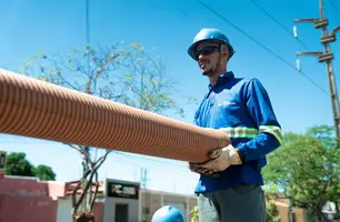 Águas de Teresina implanta 33 quilômetros de novas redes de esgoto (Foto: Divulgação)