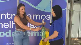Águas do Piauí lança projeto para coleta de óleo usado no Festival de Inverno (Foto: Reprodução)