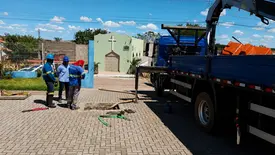 Águas do Piauí realiza melhoria e coloca poço em operação na cidade de Oeiras (Foto: Divulgação)