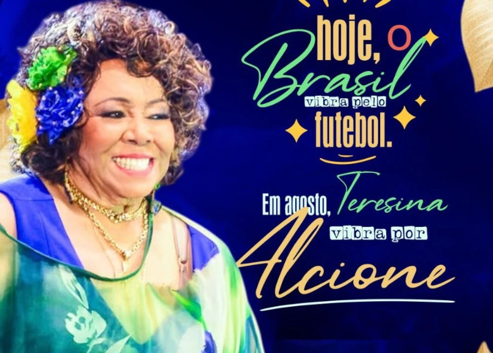 Alcione faz show em Teresina no dia 8 de agosto com convidados especiais