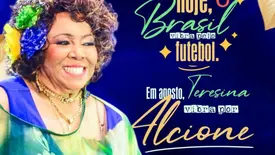 Alcione faz show em Teresina no dia 8 de agosto com convidados especiais (Foto: Reprodução)