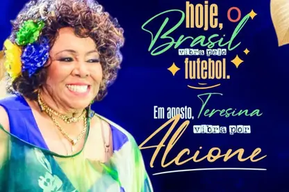 Alcione faz show em Teresina no dia 8 de agosto com convidados especiais